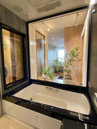 パティオ(中庭)で癒しのバスタイム 港区I様邸 パティオ(中庭)で癒しのバスタイム 港区I様邸